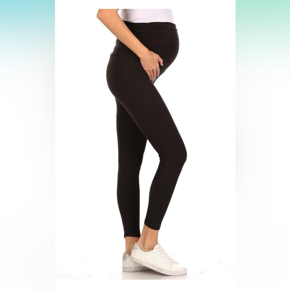 Leggings Depot Women's Maternity Leggings - Over The Belly